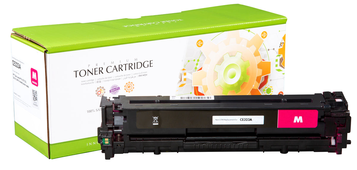 Non-OEM Remanufactured Replacement Toner Cartridge for HP CE323A