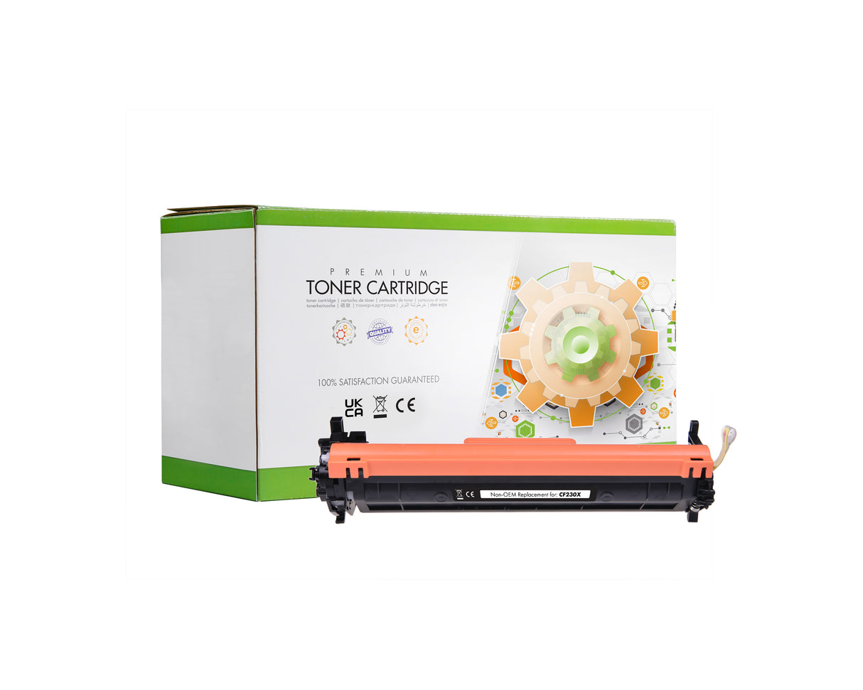 Non-OEM Remanufactured Replacement Toner Cartridge for HP CF230A