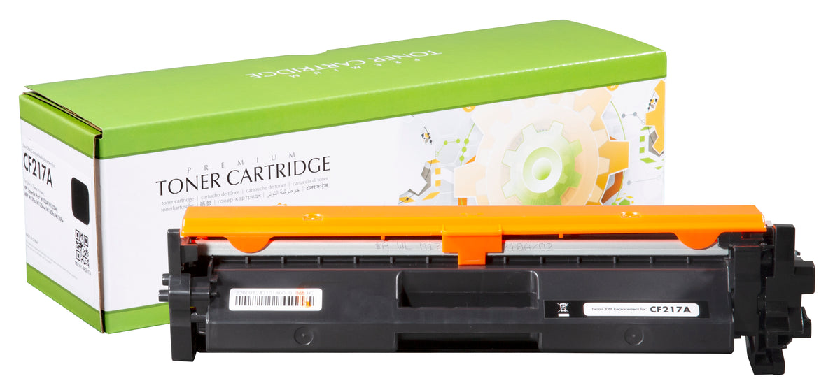 Non-OEM Remanufactured Replacement Toner Cartridge for HP CF217A
