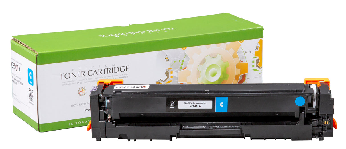 Non-OEM Remanufactured Replacement Toner Cartridge for HP CF501X