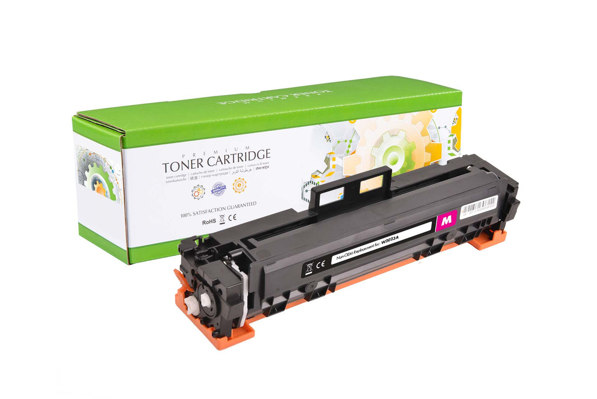 Non-OEM Remanufactured Replacement Toner Cartridge for HP W2023A
