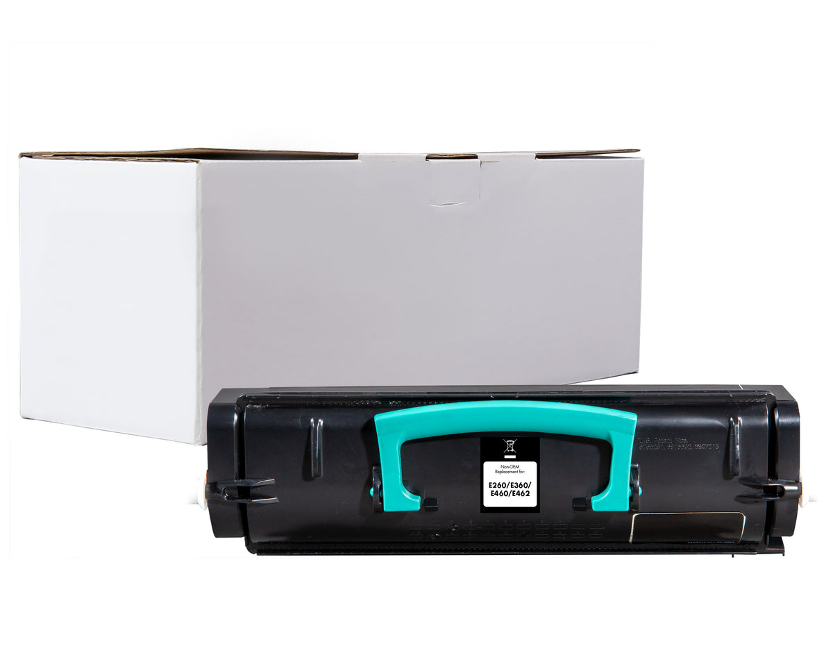 Non-OEM Remanufactured Replacement Cartridge for Lexmark E260 and Related Brands