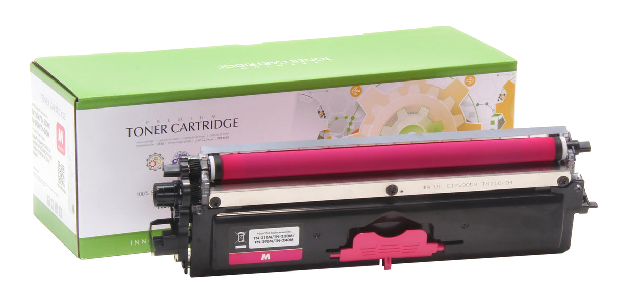 Non-OEM Compatible Replacement Cartridge for Brother TN-210M/TN-230M (1.4K) Magenta